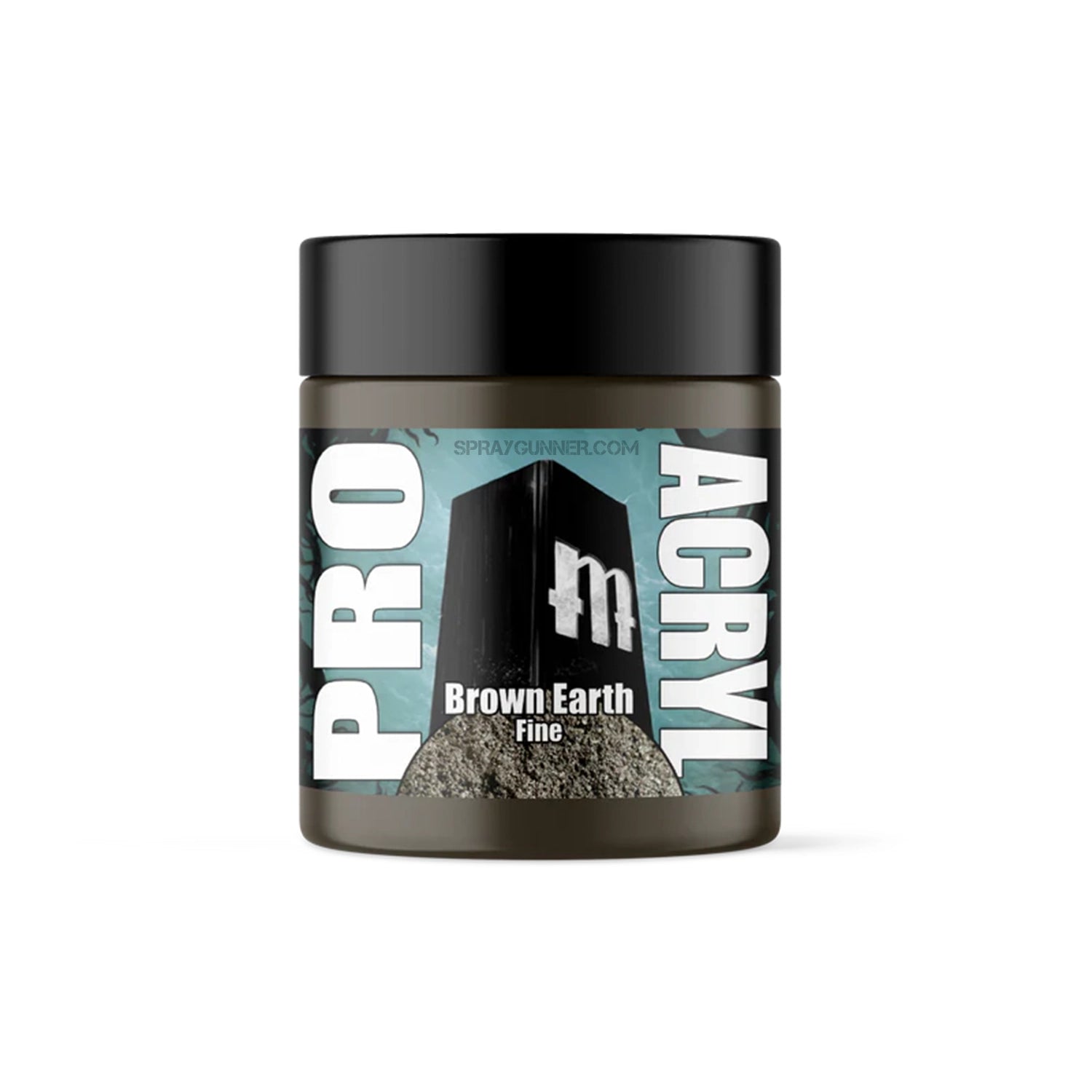 Monument Hobbies: Pro Acryl Basing Textures - Brown Earth FINE 120ml - SprayGunner