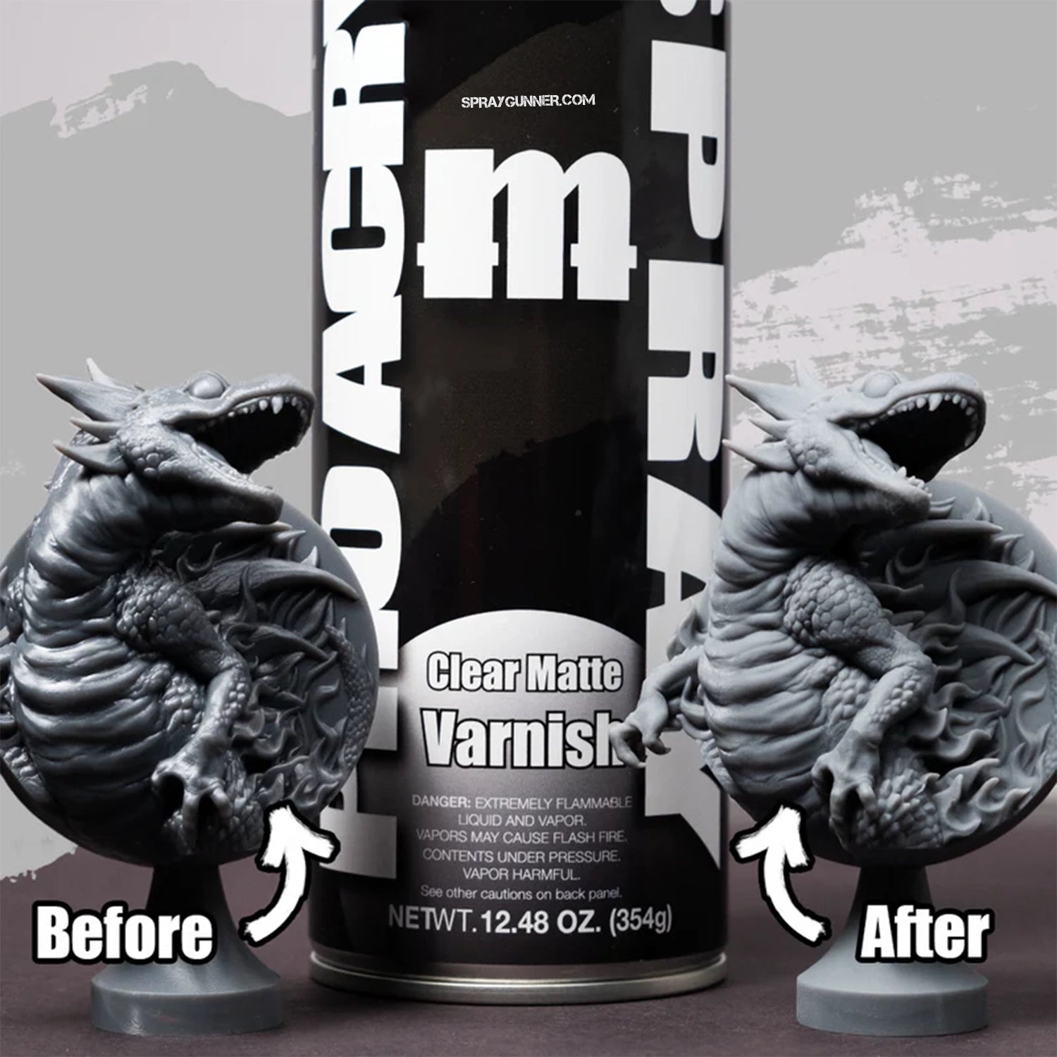 MONUMENT HOBBIES: PRO Acryl Spray - Clear Matte Varnish - SprayGunner