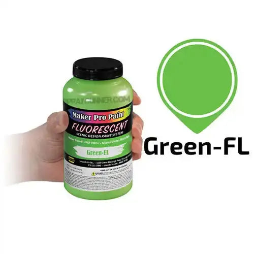 Maker Pro Paints: Fluorescent Green Maker Pro Paints