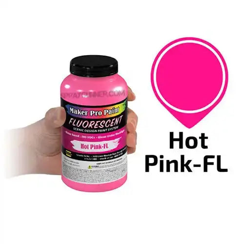 Maker Pro Paints: Fluorescent Hot Pink Maker Pro Paints