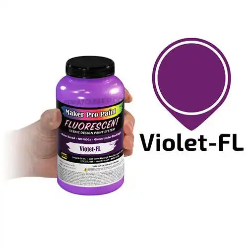 Maker Pro Paints: Fluorescent Violet Maker Pro Paints