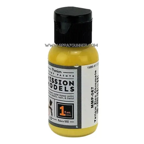 Mission Models Paints US Aircraft Modern/WWII Color Yellow Zinc Chromate