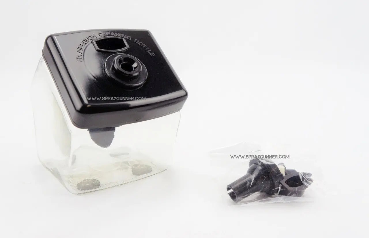 Mr Cleaning Bottle Blow Through Airbrush Cleaning Pot GSI Creos Mr. Hobby