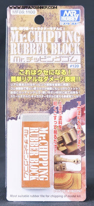 Mr. Chipping Rubber Block - SprayGunner
