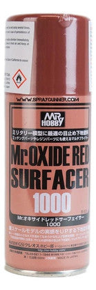 Mr. Oxide Red Surfacer 1000 Spray - SprayGunner