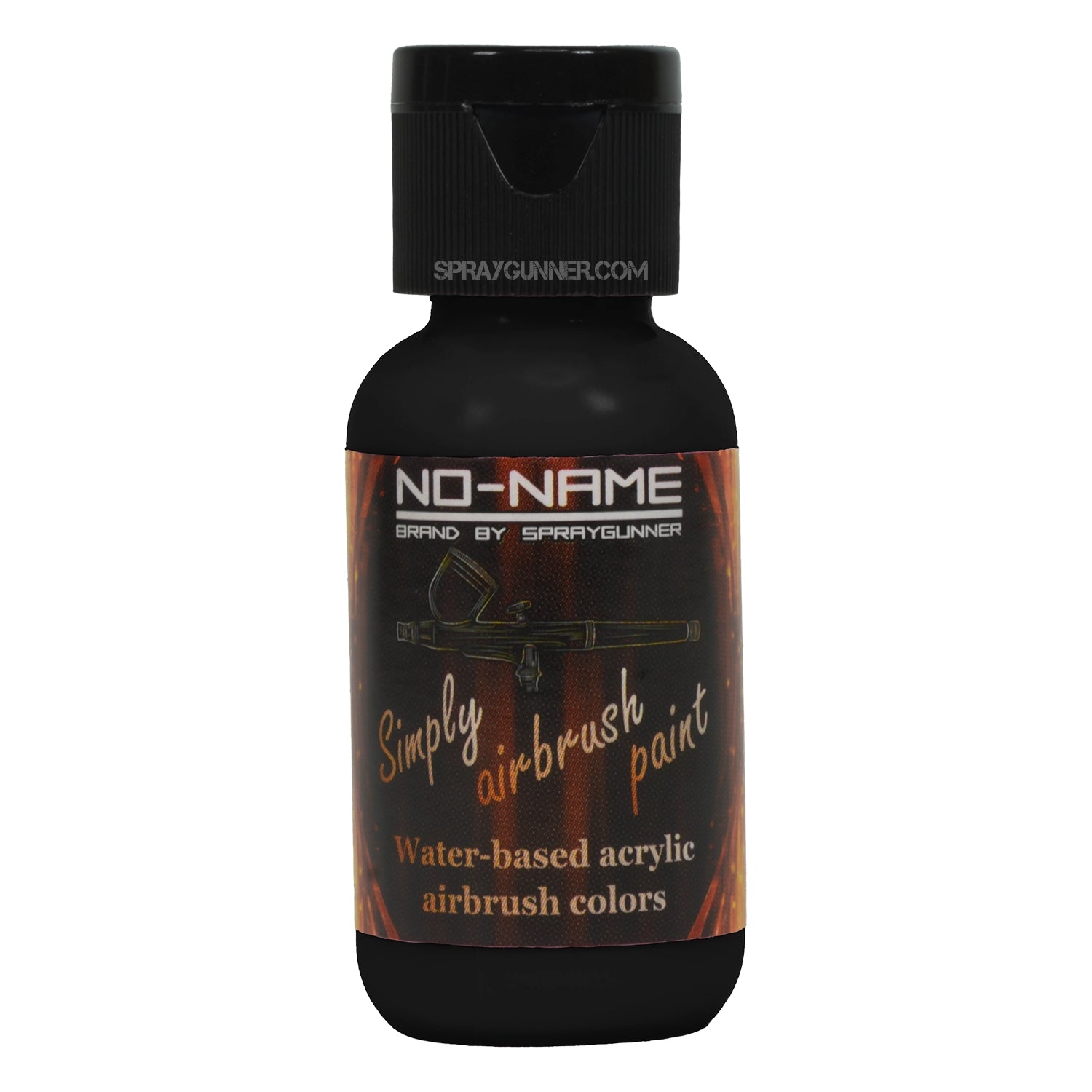 Simply Airbrush Paint by NO-NAME brand Black 1 oz - SprayGunner