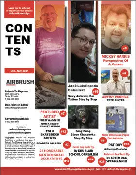 Airbrush The Magazine October/November 2021 - SprayGunner