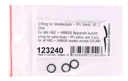 O-Ring for Valve Body + fPc Valve Harder & Steenbeck