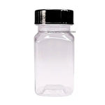Plastic bottle with lid and label 2 oz - SprayGunner