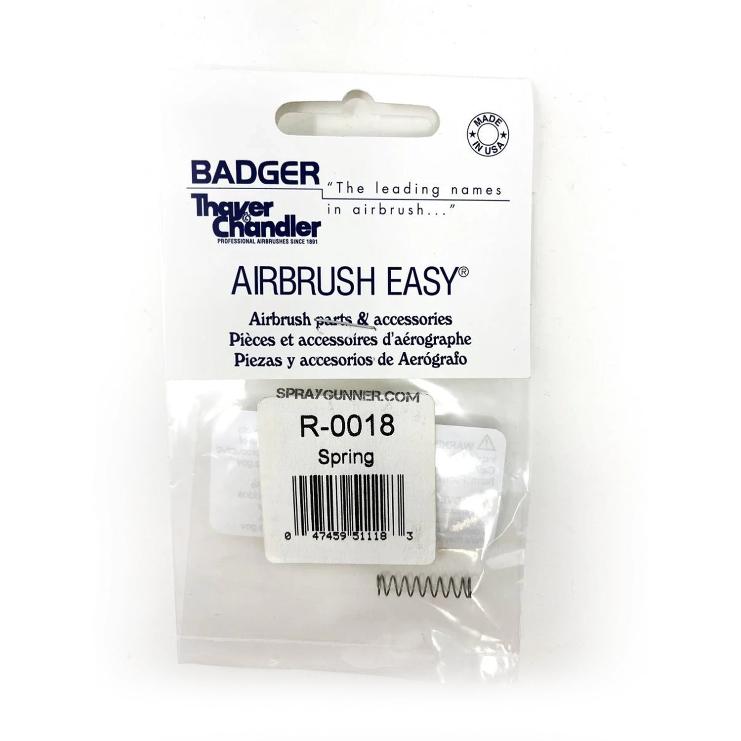 BADGER R-0018 Needle Spring For Renegade series - SprayGunner