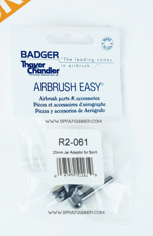 R2-061 20mm Jar Adapter for Badger Spirit Badger