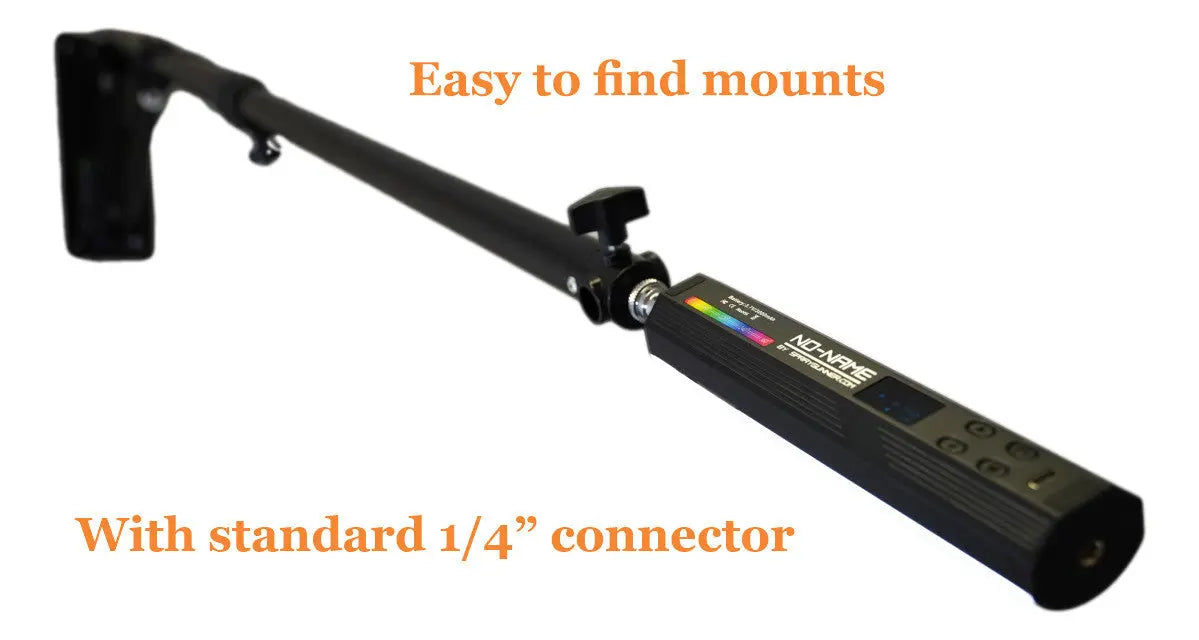 RGB LED light with magnets and battery - SprayGunner