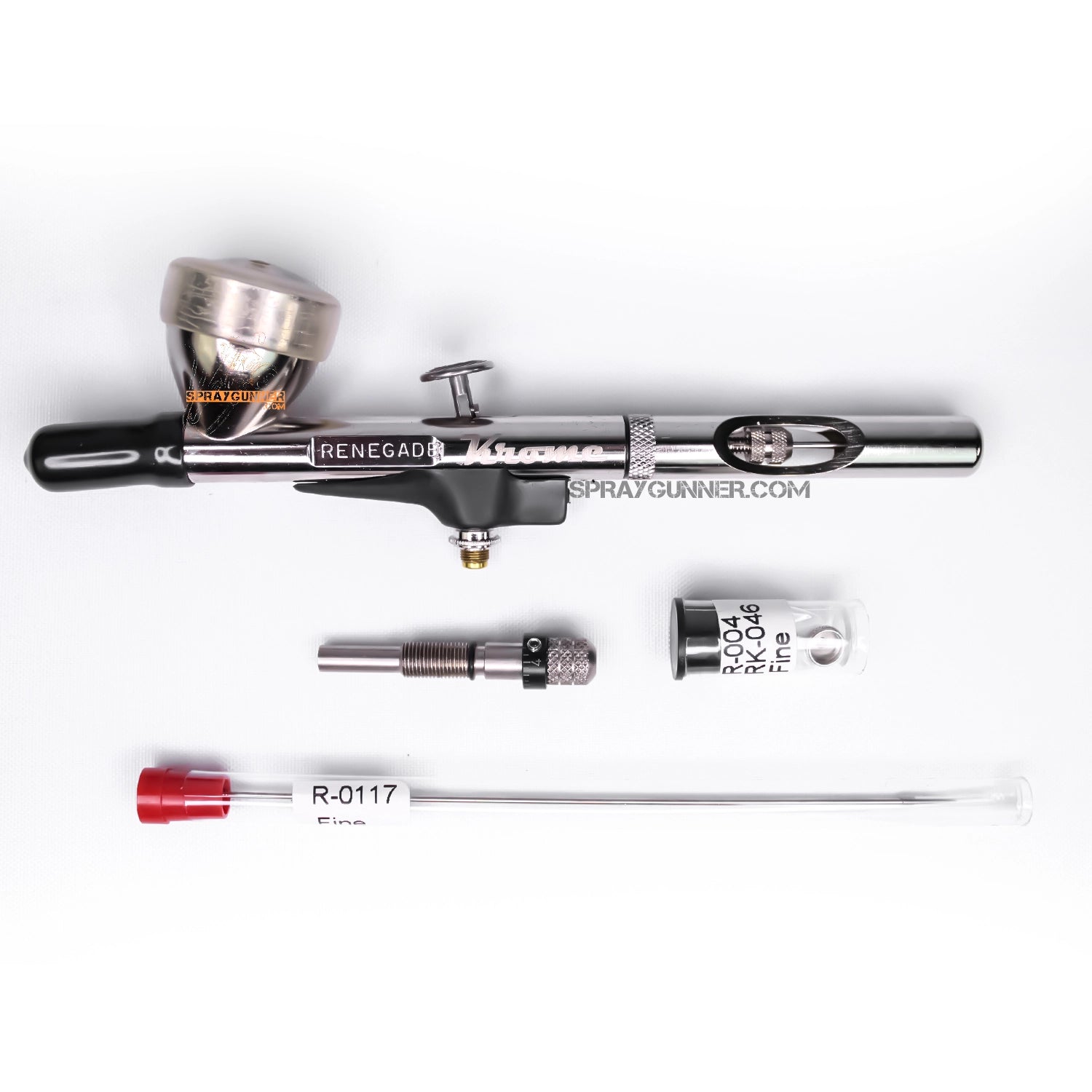 Badger RK-1 Renegade Krome 2in1 airbrush - SprayGunner