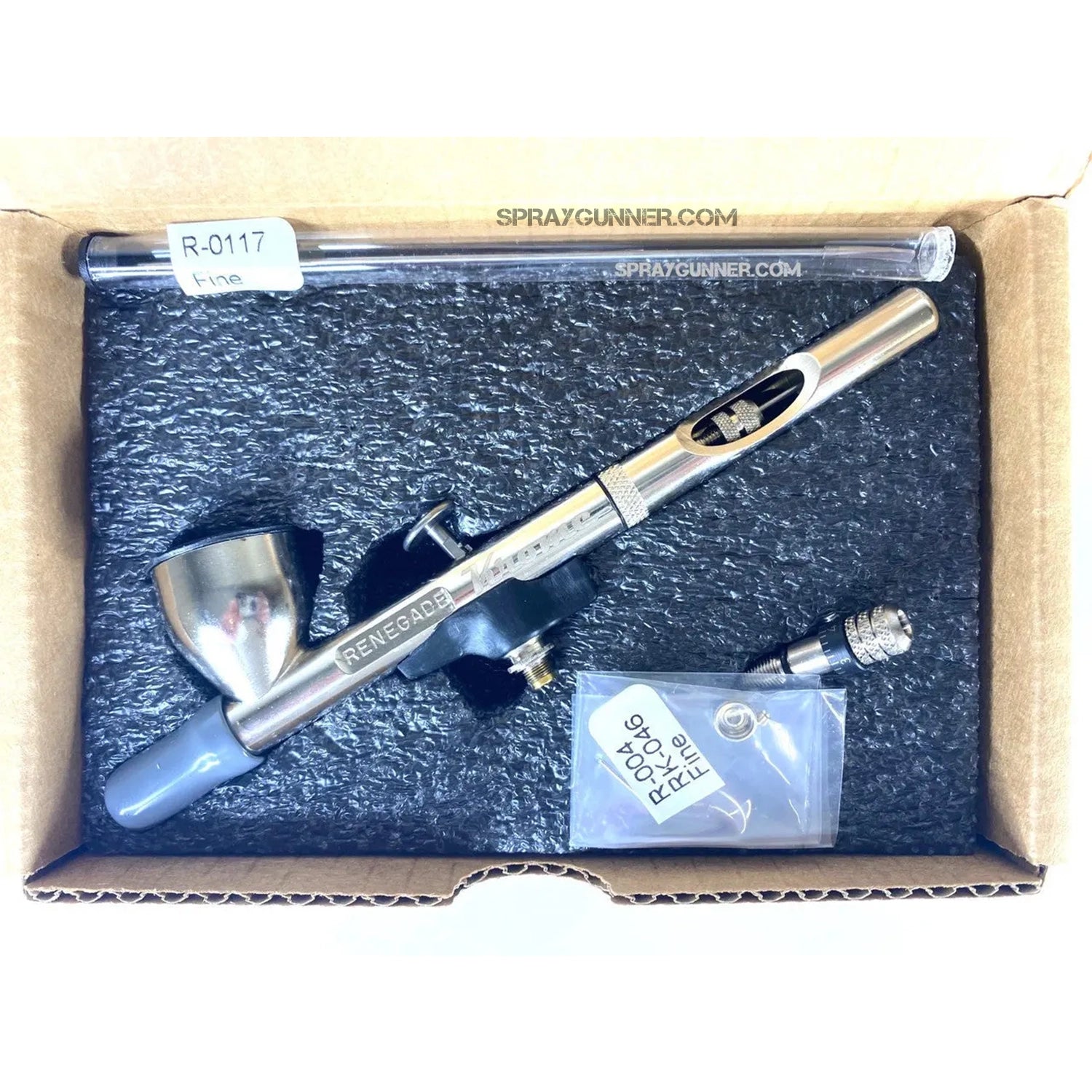 Badger RK-1 Renegade Krome 2in1 airbrush - SprayGunner