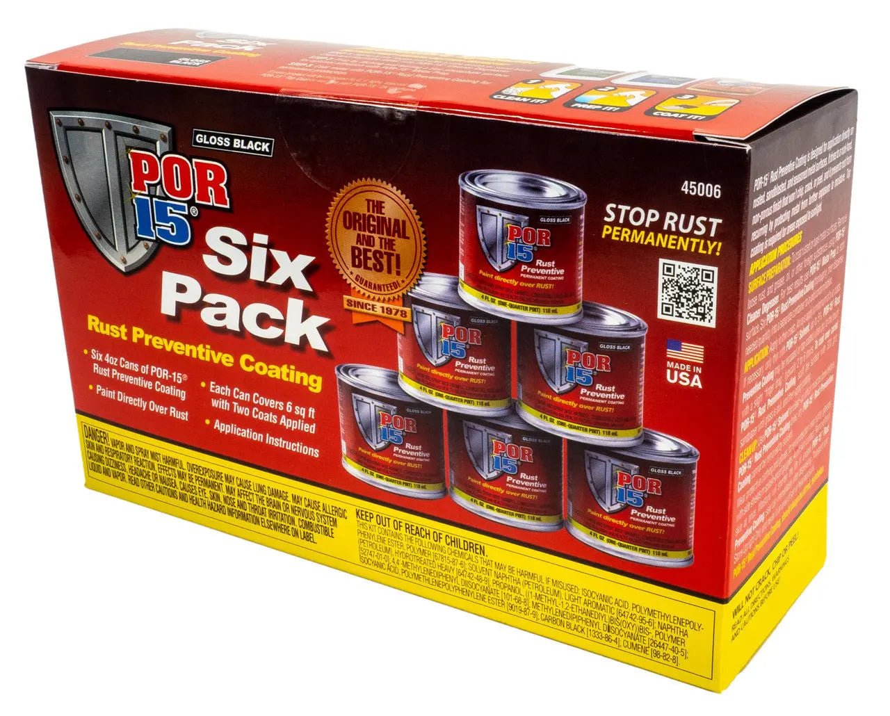 Rust Preventive Coating Gloss Black - SprayGunner