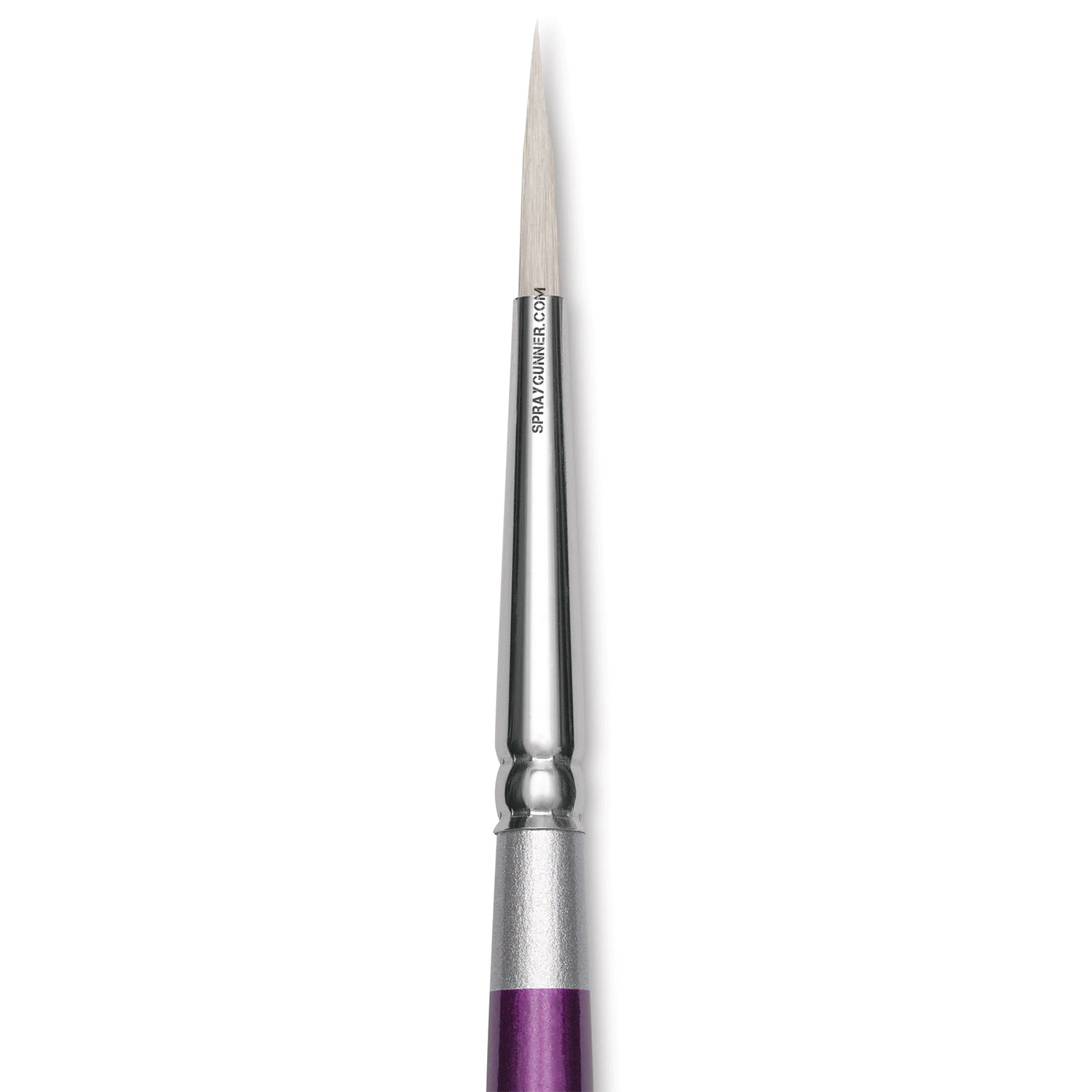 Silver Brush Silver Silk 88 Synthetic Ultra Round short handle brush, size 4. Ideal for fine details, smooth application, and precision control.