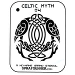 NO-NAME Brand Celtic Myth Stencil #4 - SprayGunner