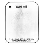 NO-NAME Brand Sun Stencil #2 - SprayGunner