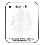 NO-NAME Brand Sun Stencil #3 - SprayGunner