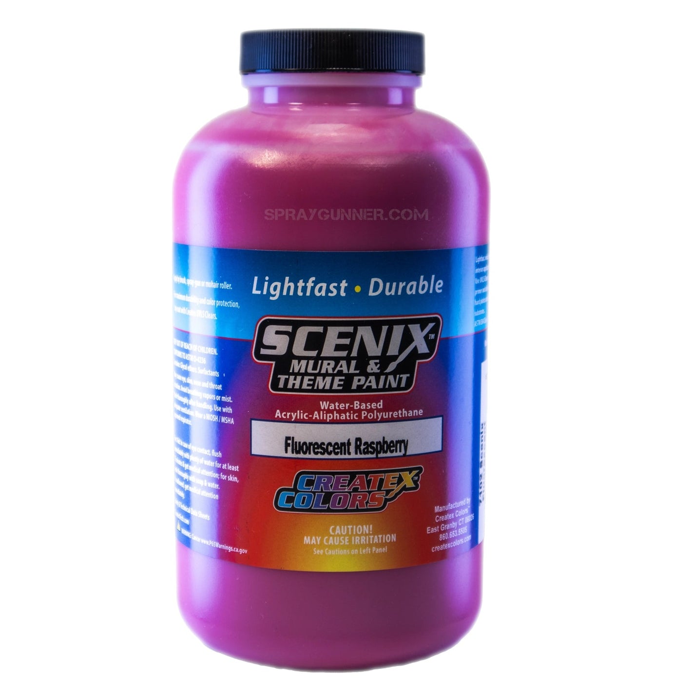 Scenix Mural & Theme Paint - Fluorescent Raspberry (32 oz) Createx at SprayGunner