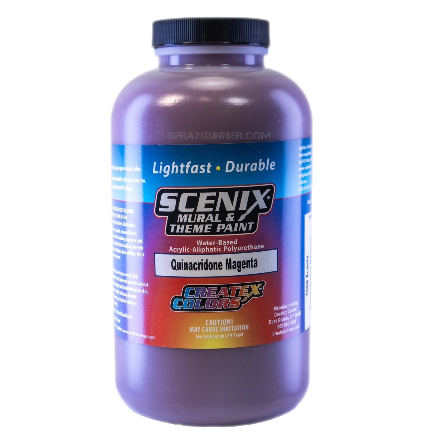 Scenix Mural & Theme Paint - Quinacridone Magenta (32 oz) Createx at SprayGunner
