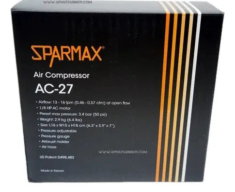Sparmax AC27 airbrush mini compressor Sparmax