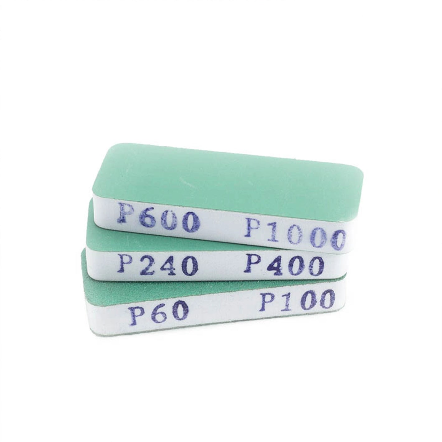 Vallejo Tools Set of 3 Flexi Sanders Dual-Grit (80x30x12 mm)