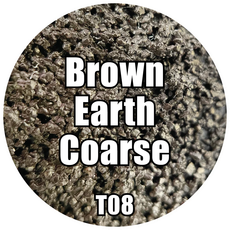 Monument Hobbies Pro Acryl Basing Textures - Brown Earth COARSE 120ml - SprayGunner