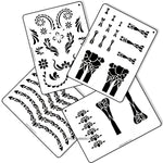 Bones TALVARA STENCIL SET for airbrush and spray paint - SprayGunner