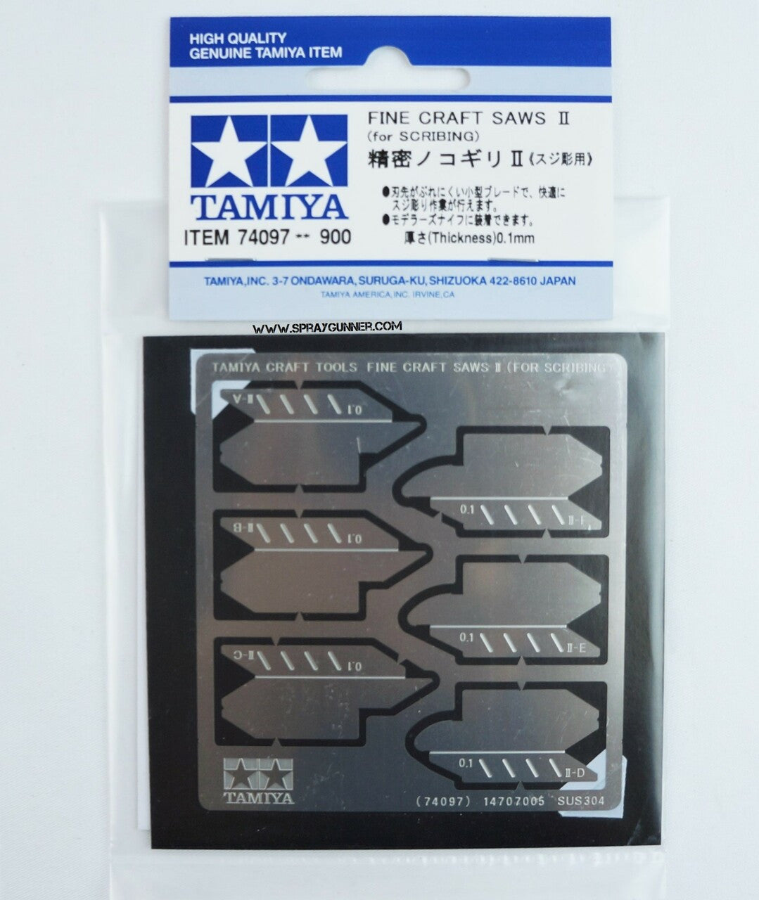 Tamiya Fine Craft Saws II (For Scribing) - SprayGunner