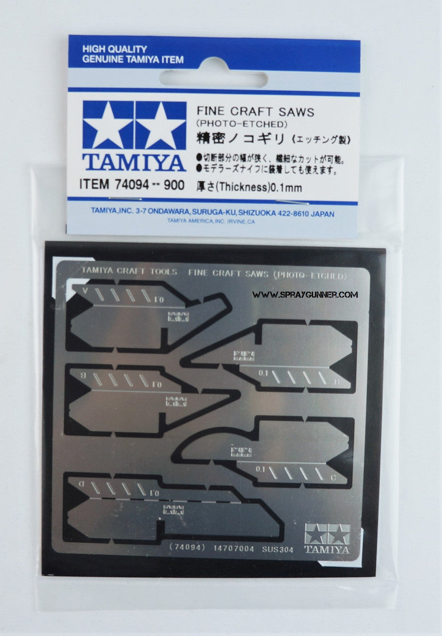 Tamiya Fine Craft Saws (Photo-Etched) - SprayGunner