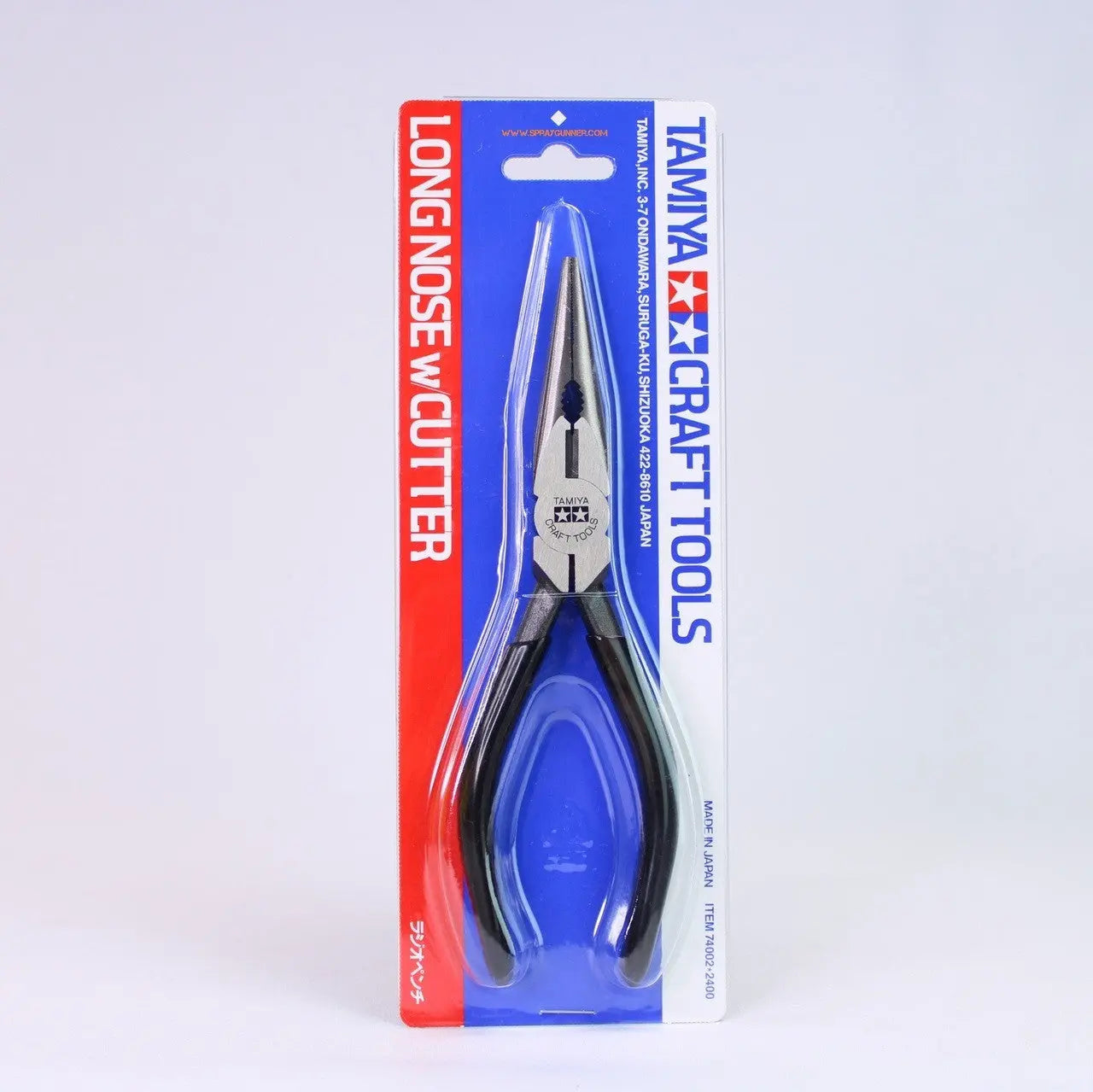 Tamiya Long Nose Pliers with Cutter - SprayGunner