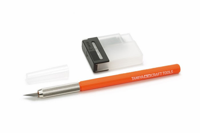 Tamiya Modeler's Knife Fluorescent Orange Limited Edition - SprayGunner