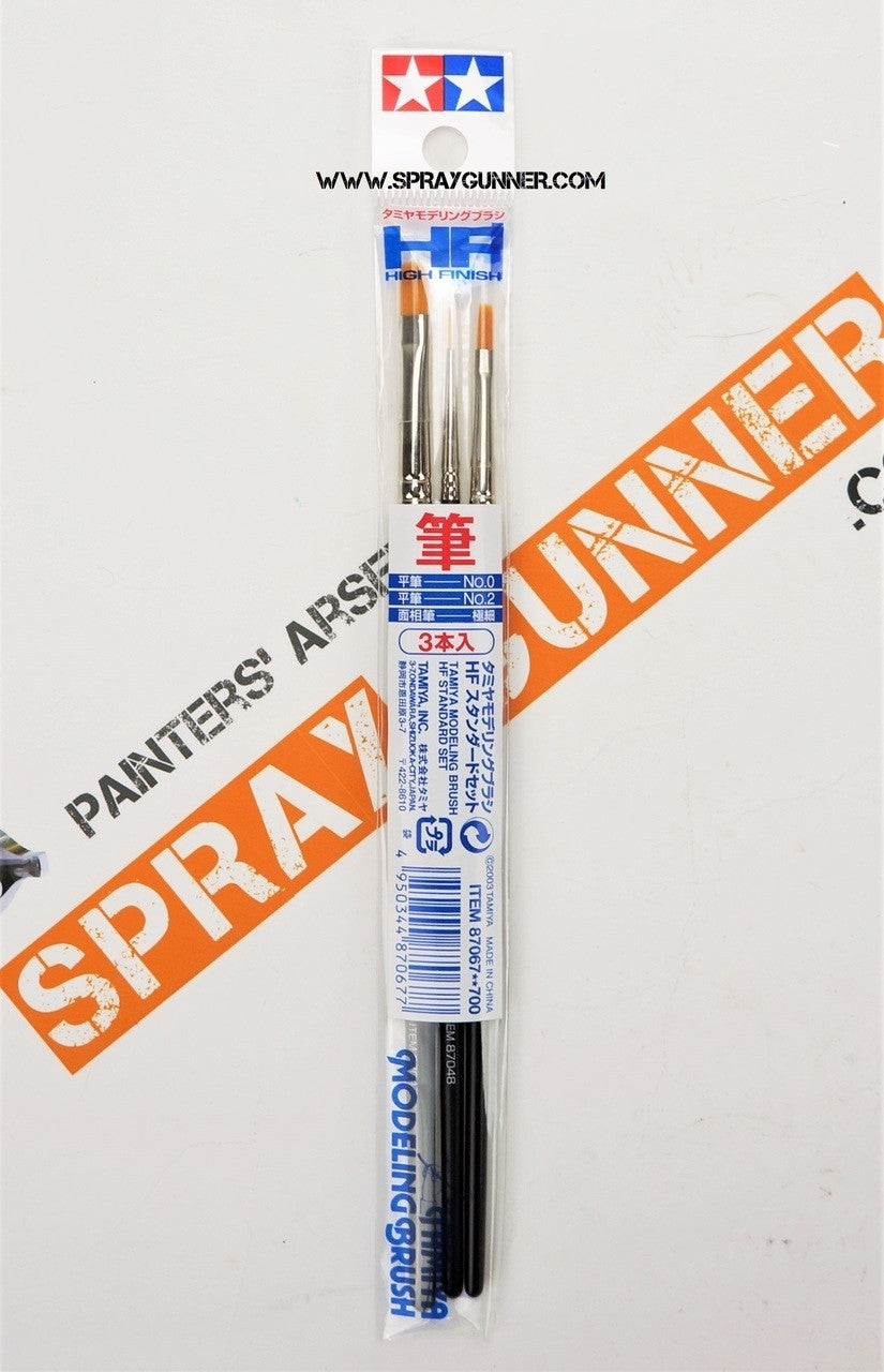 Tamiya Modeling Brush HF Standard Set - SprayGunner