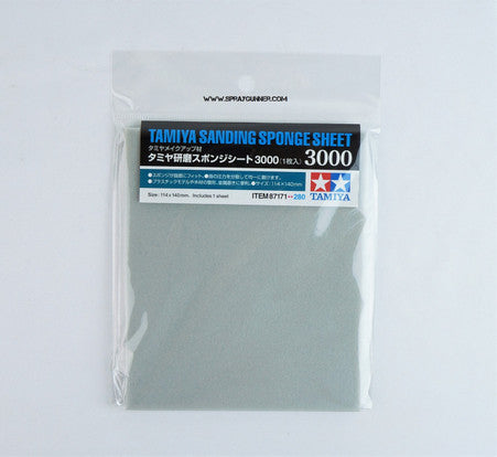 Tamiya Sanding Sponge Sheet (3000) - SprayGunner