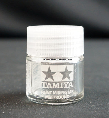 Tamiya Spare Bottle Mini 10ml (Round) - SprayGunner