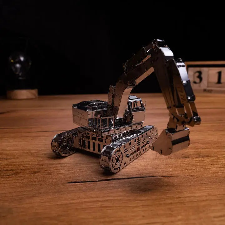 Tireless Digger Excavator Metal Model - SprayGunner