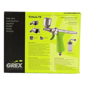 Grex Side Feed Tritium Airbrush + Tooty Compressor Combo