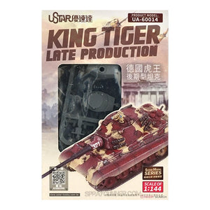 U star 1/144 King Tiger Late Production Model Kit