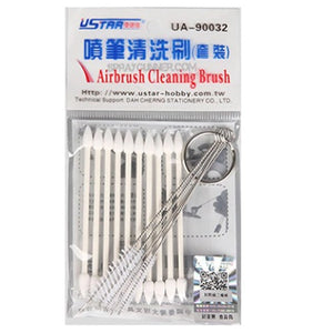 Cleaning Brushes with Cotton Buds
