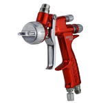 Sagola 4600 Clear Pro Spray Gun in red finish, ideal for flawless paint application. Transform your projects with the best paint sprayer today!