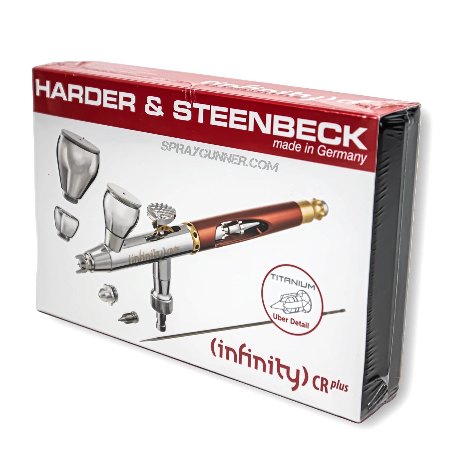Harder & Steenbeck NEW INFINITY 2024 CRplus 2in1 airbrush - SprayGunner