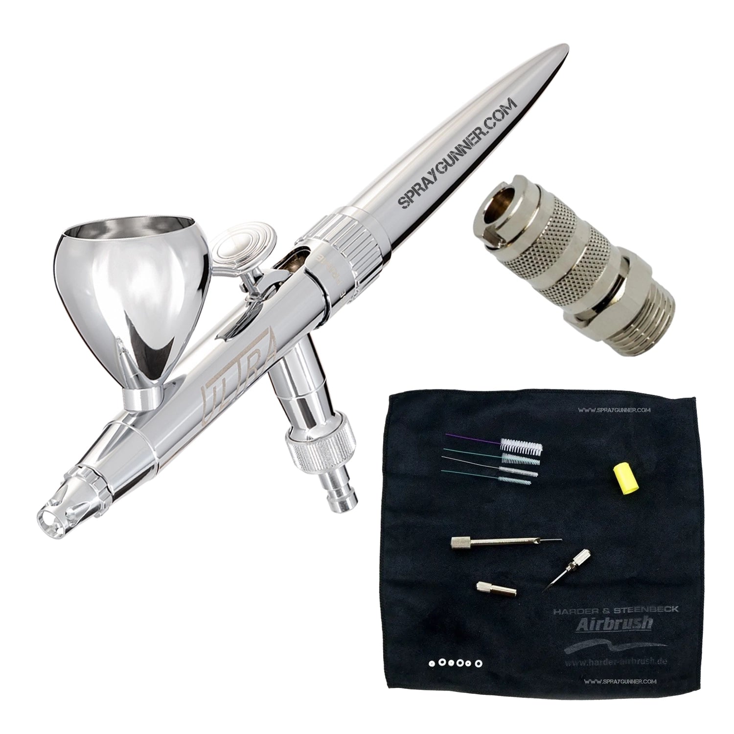 Used Harder & Steenbeck NEW ULTRA 2024 airbrush (new nozzle) Harder & Steenbeck at SprayGunner