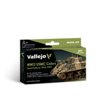 Vallejo Model Air Set: WWII USMC Colors Sand Patterns 1942-1945 Vallejo at SprayGunner