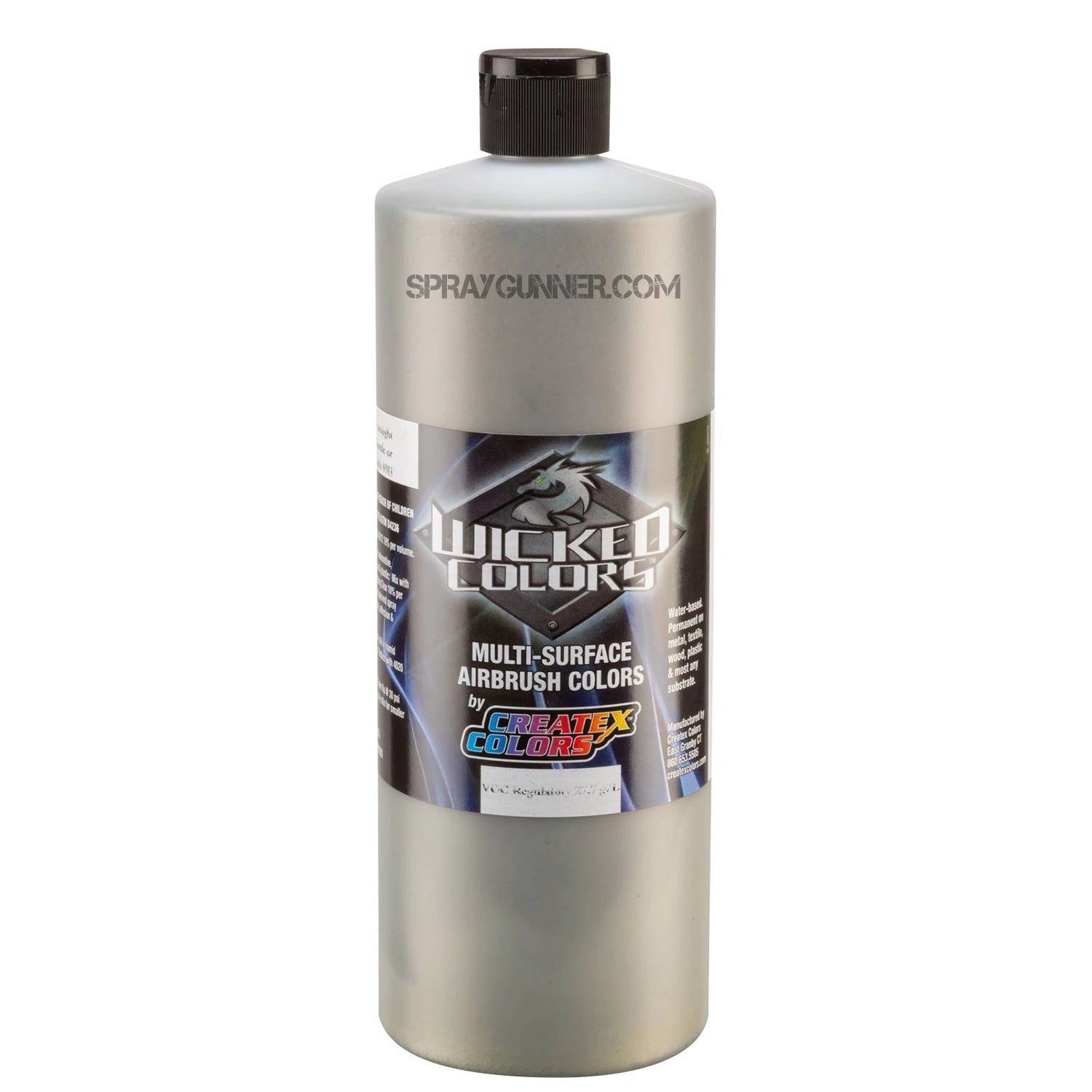 Wicked Colors Metallic Pewter W369 - SprayGunner