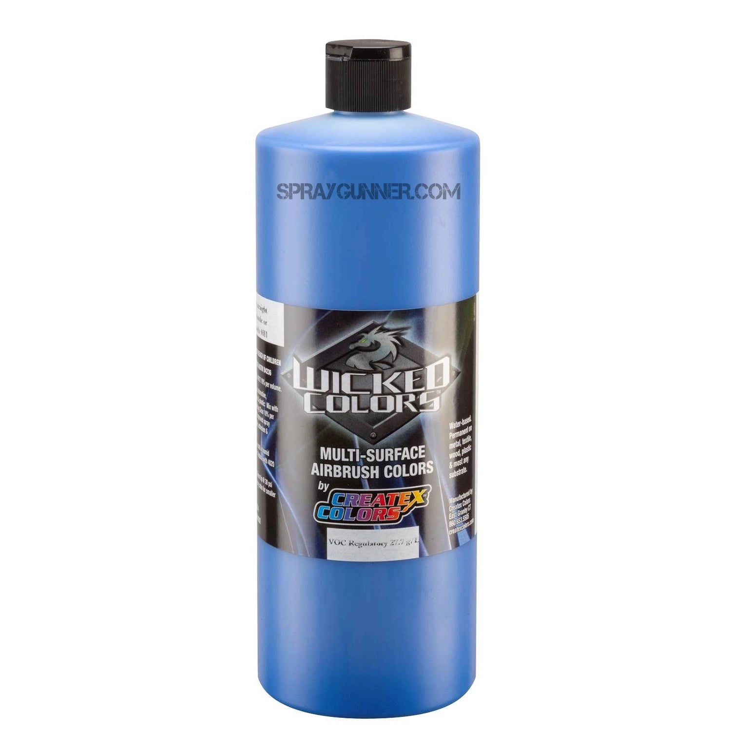 Createx Wicked Pearl Electric Blue W382 - SprayGunner