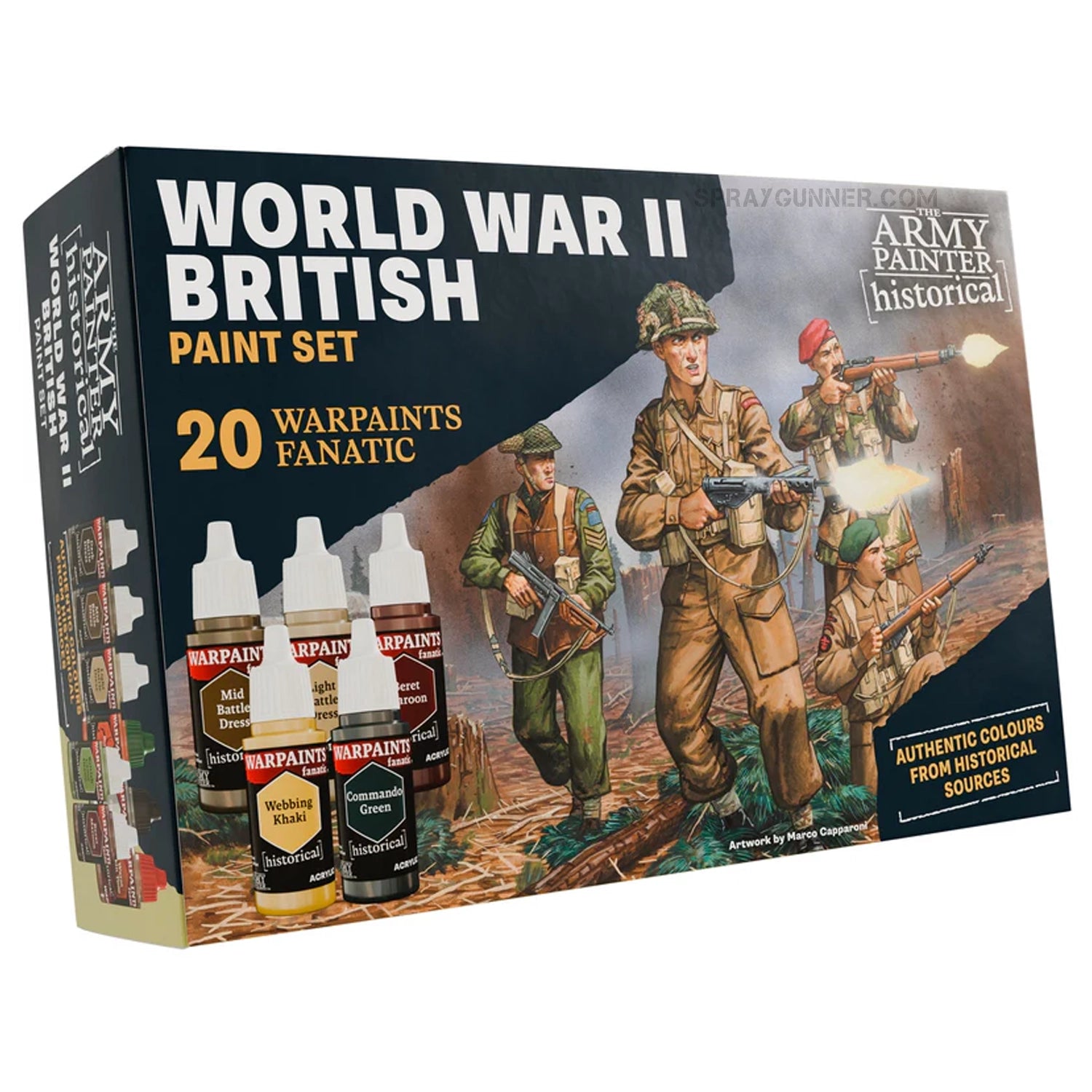 THE ARMY PAINTER: Historical: WWII British Combo - SprayGunner