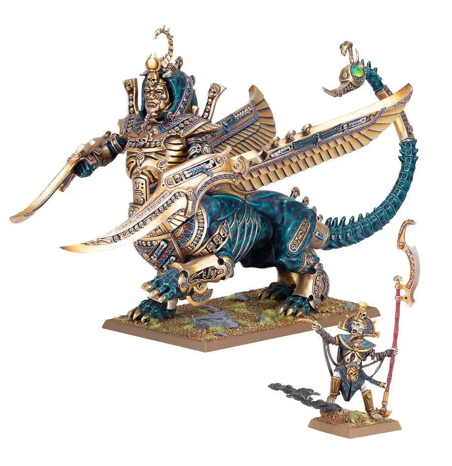 Warhammer The Old Worlds: Tomb Kings of Khemri: Necrosphinx - SprayGunner