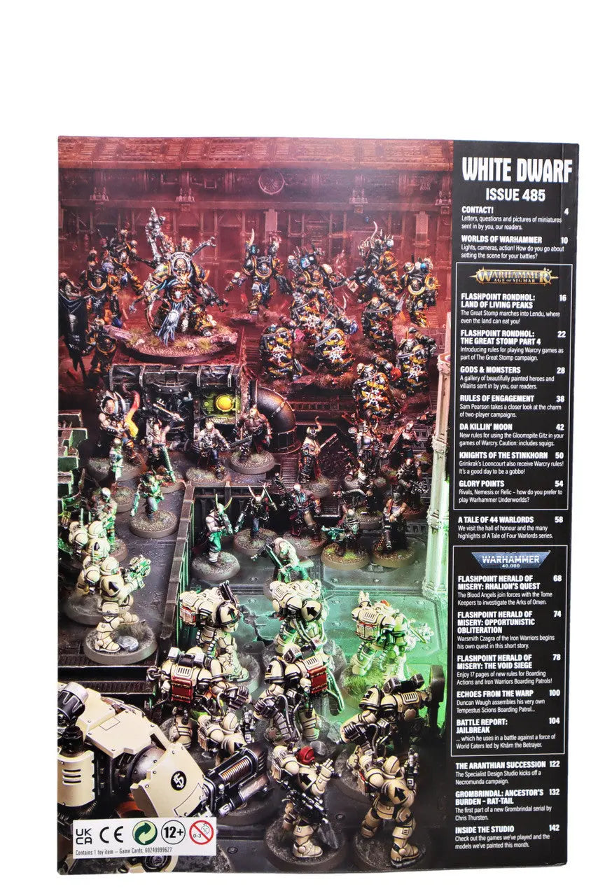 Warhammer White Dwarf Issue 485 - SprayGunner