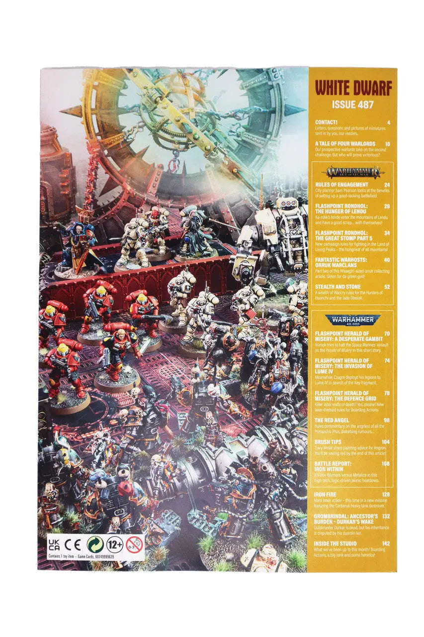 Warhammer White Dwarf Issue 487 - SprayGunner